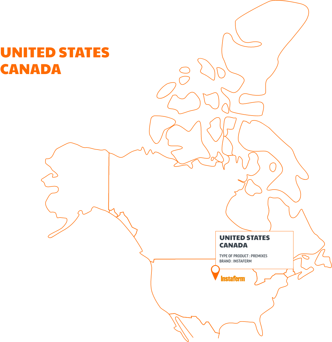 Map us & canada